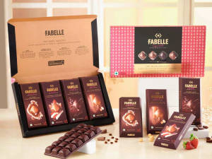 Fabelle The Bars Quartet - Gift Pack with 4 chocolate bars