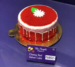 Cheesy red velvet cake