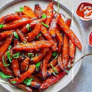 Jain Honey Chilli Potato