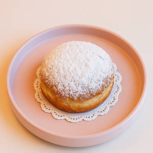 Blueberry Jamball Donuts