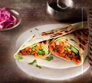 Aloo tikki wrap