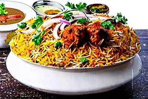 Panner tikka biryani