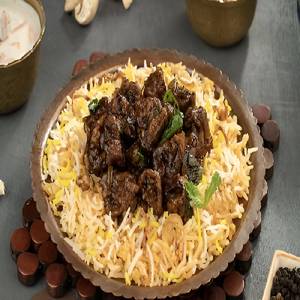 Pepper Chicken Hyderabadi Biryani