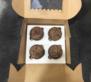 Box Of 4 Nutella Cupcakes