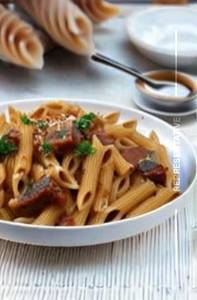 Brown sauce pasta