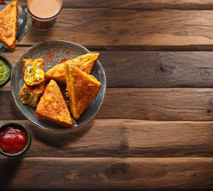 Bread pakoda (2 pakoda)