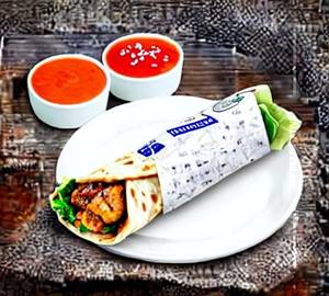 Double egg chicken roll