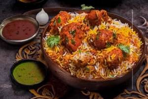 Chicken tikka biryani
