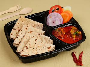 Tari Wala Gosht & 4 Tawa Roti Mealbox [3 Cp]