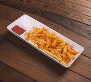 French fries peri peri
