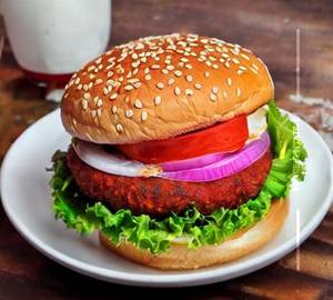 Veg aloo tiki burger