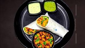 Paneer bhurji roll [double]