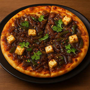 Spicy Chilli Paneer Pizza