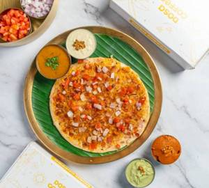 Onion Tomato Uttapam