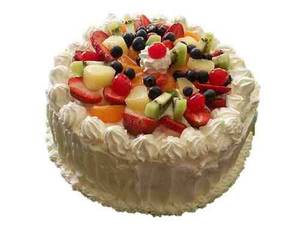 Fresh Fruit Cake Cake [500 Grams]