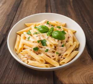White Sauce Penne Pasta