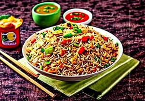 Veg Chilli Lemon Fried Rice