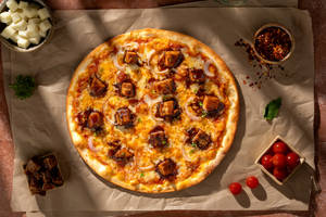 Korean Seoul Spicy Chicken Pizza