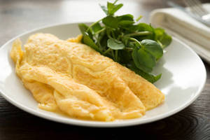 Plain Omlette [2 Eggs]