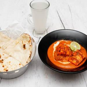 Qtr Paneer Butter Masala + 2 Butter Naan + Fresh Lime Juice