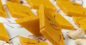 Kaju Kesar Burfi