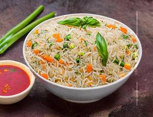 Veg Hot Basil Pot Fried Rice