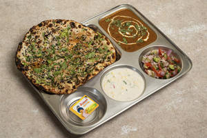 Paneer Kulcha with Dal Makhni