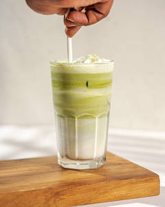Coconut Iced Matcha Latte