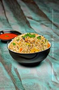 Chicken Burnt Garlic Fried Rice