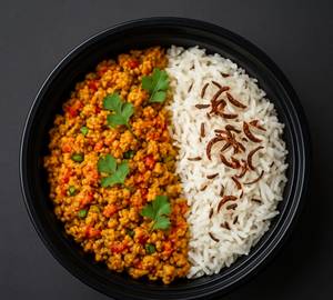 Paneer Bhurji Rice Bowl