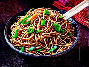 Chilli Garlic Hakka Noodles
