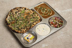 Mix Veg Kulcha with Dal Makhni
