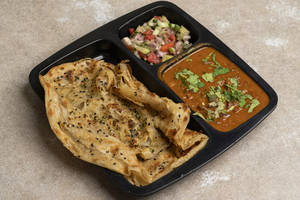 Lachaa Paratha with Rajma