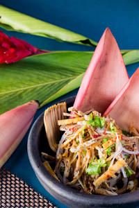Banana Blossom Salad Chicken