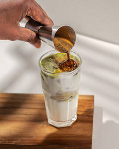 Dirty Matcha Iced Latte