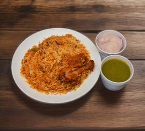 Hyderabadi chicken biryani