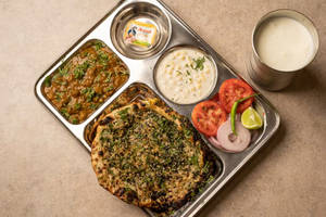 Aloo Kulcha with Chole