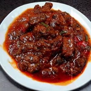 Mutton roast chilli