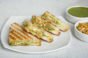 Aloo Masala Cheese Toast