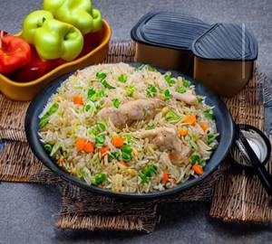 Chicken Singapore Fried Rice
