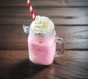 Rose Milk With Ice Cream Il