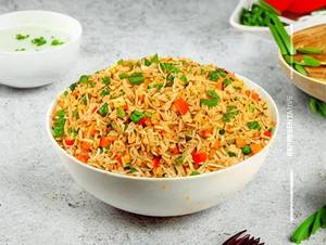Veg Burnt Garlic Fried Rice