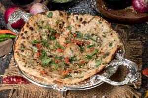 Mutton Keema Parantha