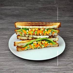 Veg corn sandwich
