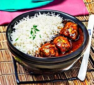 Chicken Manchurian Rice