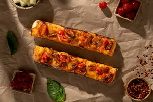 French Peri Peri Mushroom Pizza Sticks