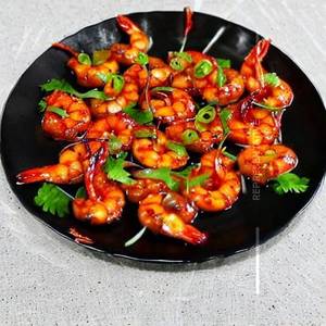 Chilli prawns