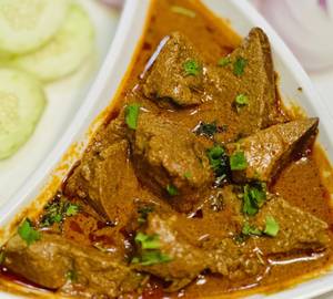 Mutton liver curry
