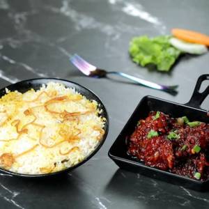 Chicken Drums Of Heaven [3 Pcs] + Half Biriyani Rice