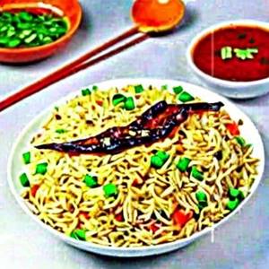 Veg Singapore Fried Rice